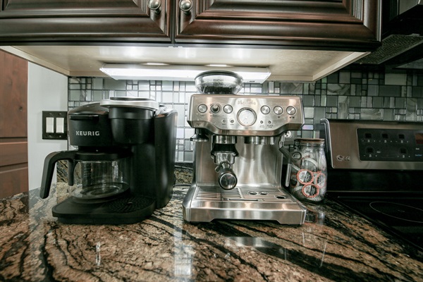 Coffee options at it's best