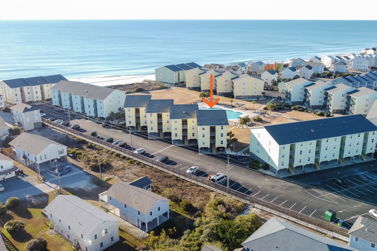 Our location within Surf Condos