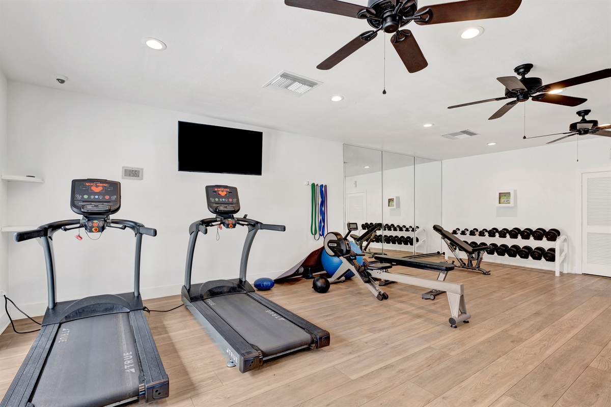 Fitness room