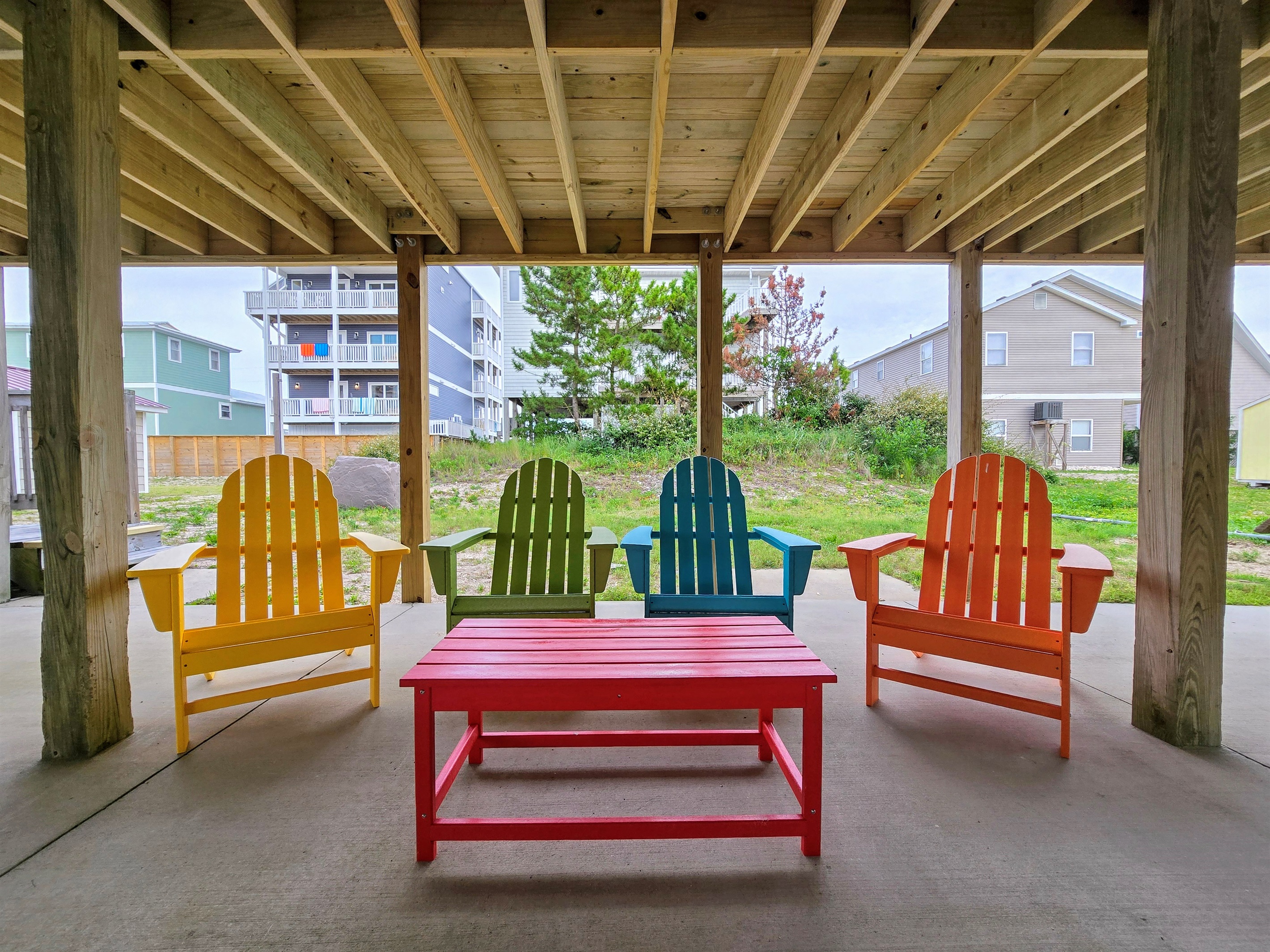 Tiki Bar Seating