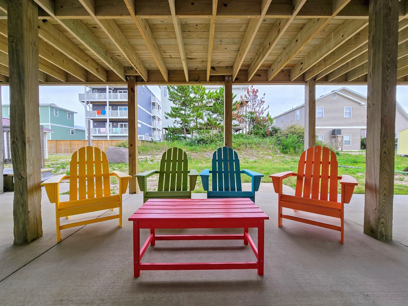 Tiki Bar Seating
