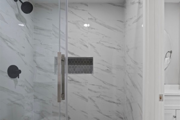 Walk in shower 