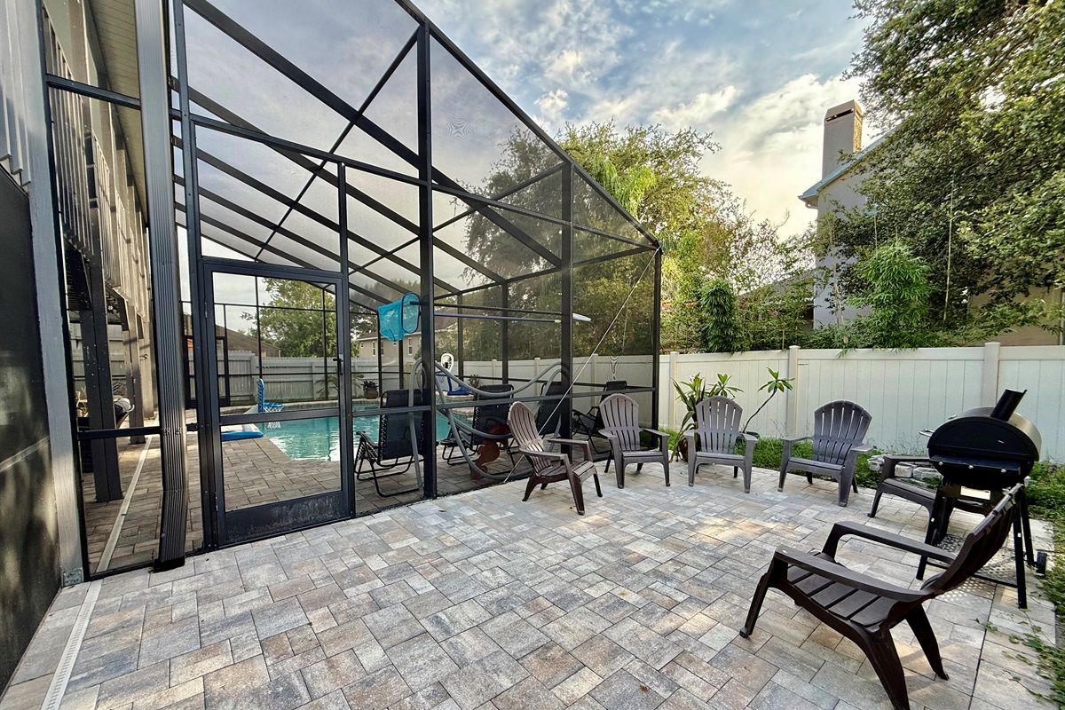 Whether you're starting your morning with a peaceful swim or capping off the evening with poolside drinks, this space is designed for relaxation and fun.