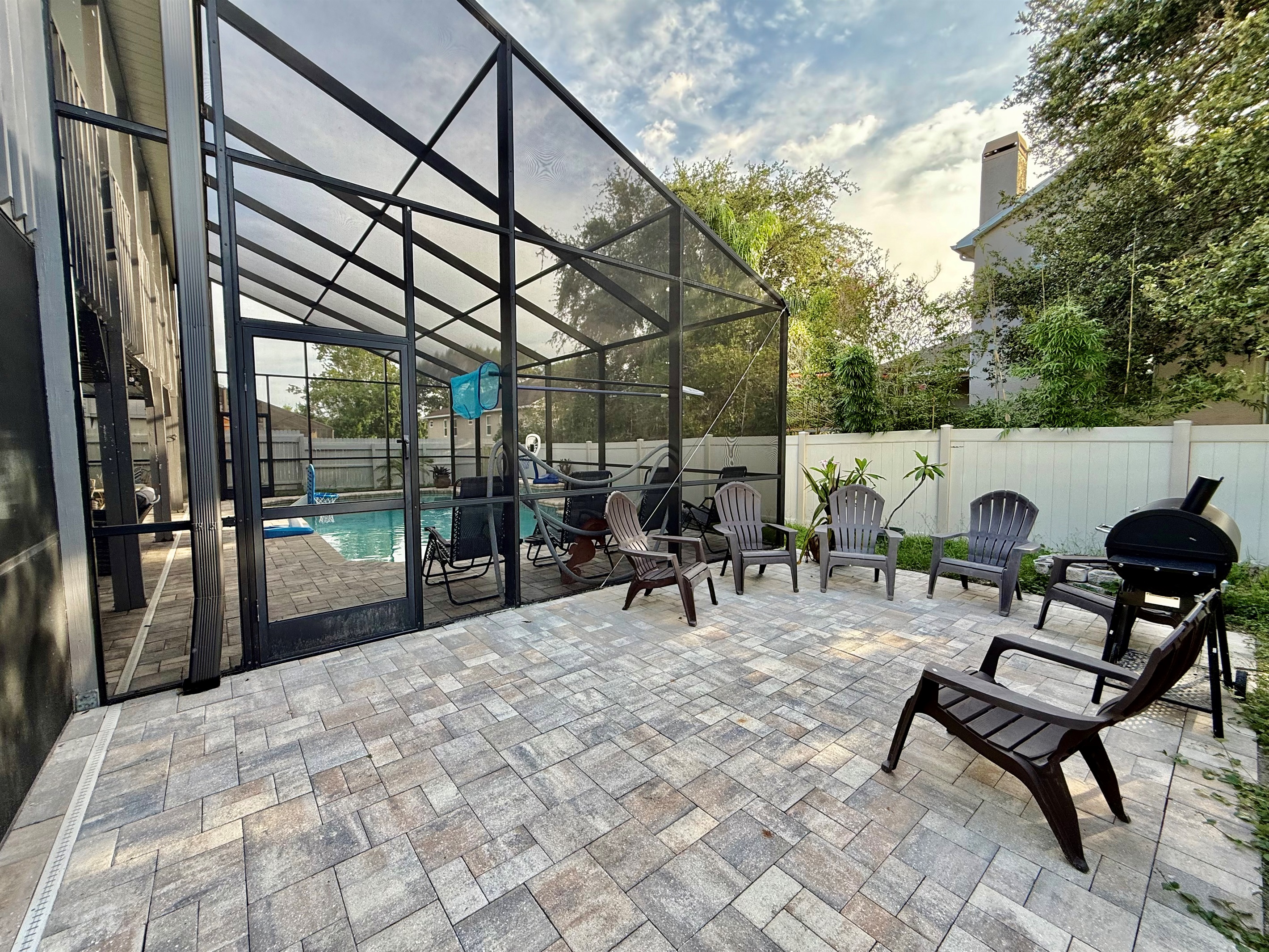Whether you're starting your morning with a peaceful swim or capping off the evening with poolside drinks, this space is designed for relaxation and fun.