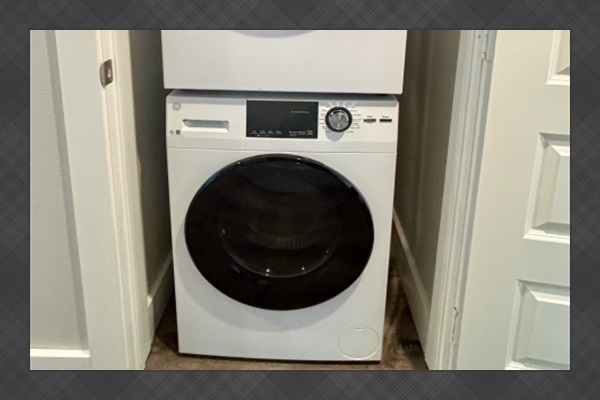 Waher & Dryer in the hallway