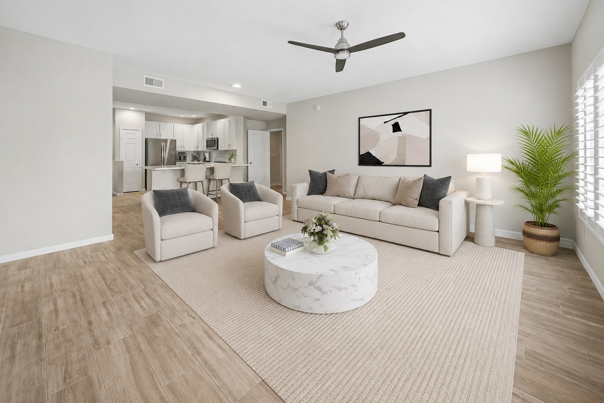 Great Room opens to Kitchen