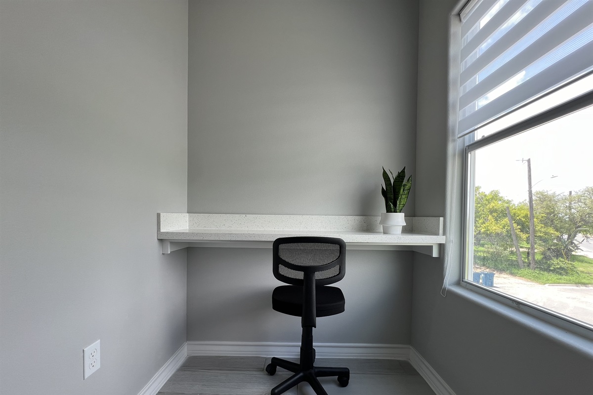Work Station in Primary Bedroom