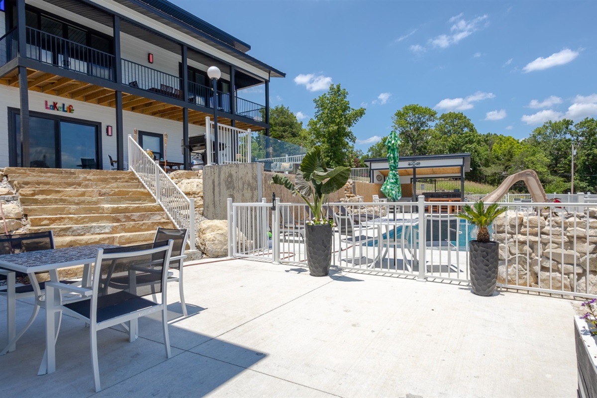 Poolside Patio