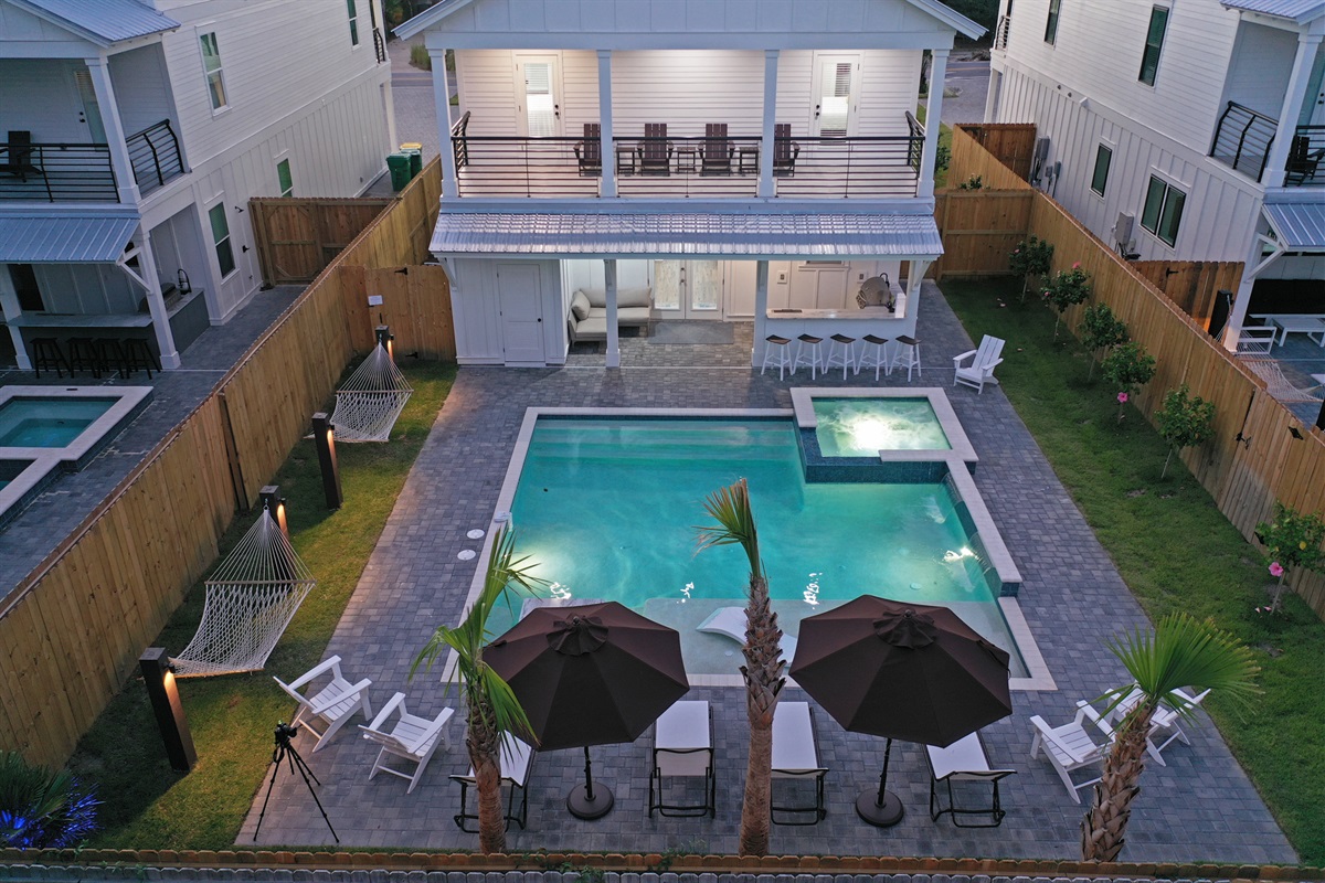 Resort Style Backyard