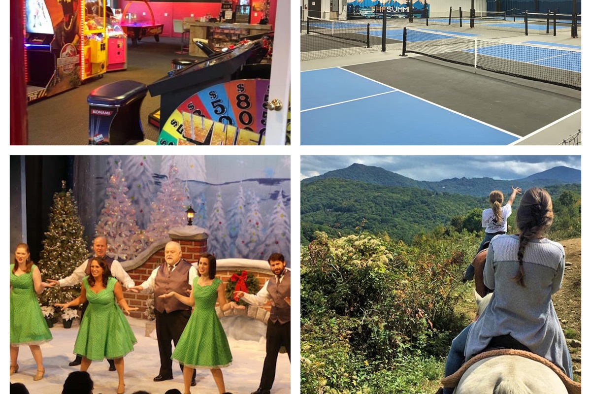 Arcades, Shows, Indoor Pickleball, Horseback Riding, and many more activities can be found nearby. No idea what to do for the day? Send us a message and we can likely provide a long list!