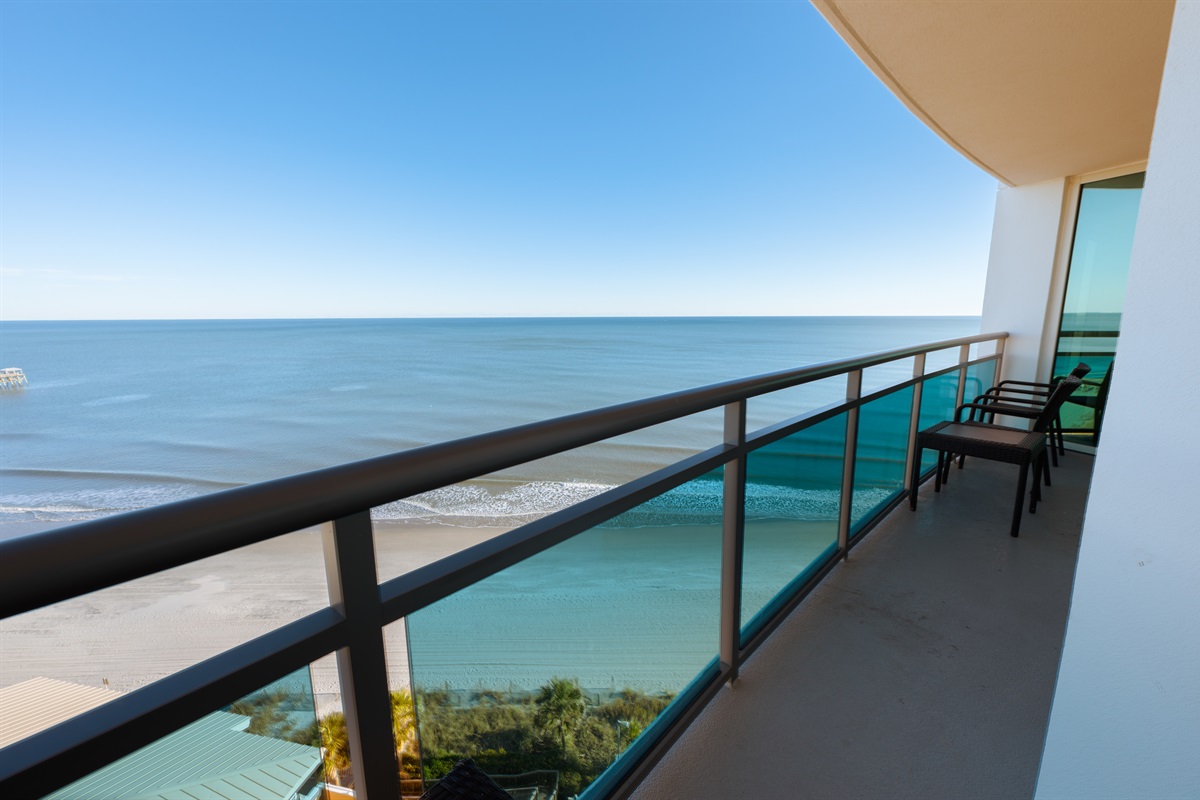 Breathtaking Views from Balcony!