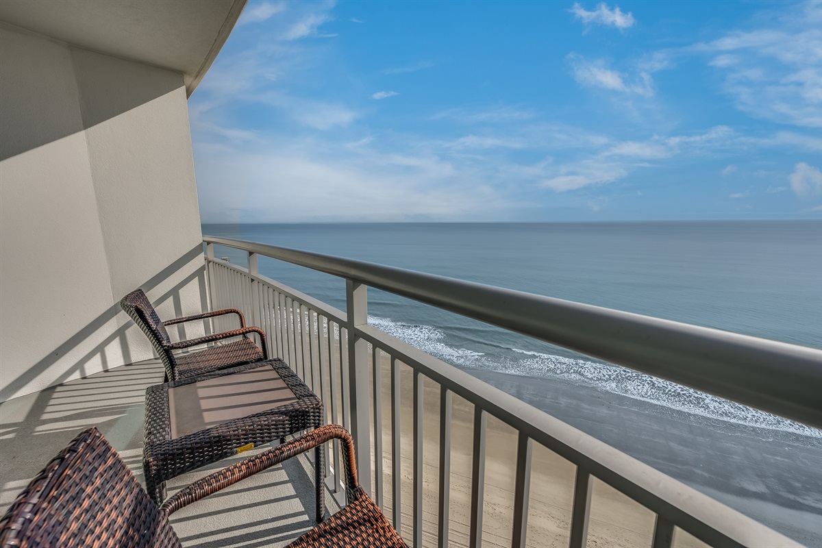 Amazing View from the Balcony!