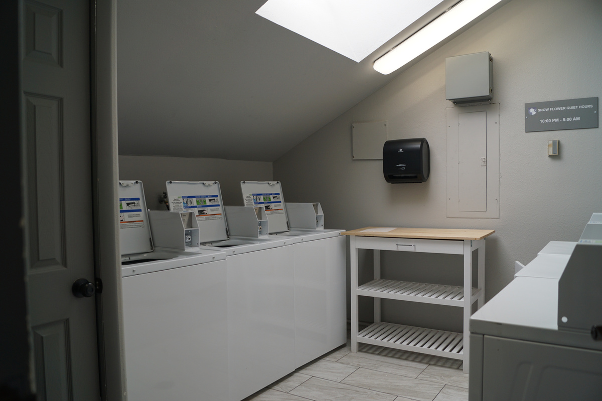 Laundry on same level as condo. clean, spacious, cashless.