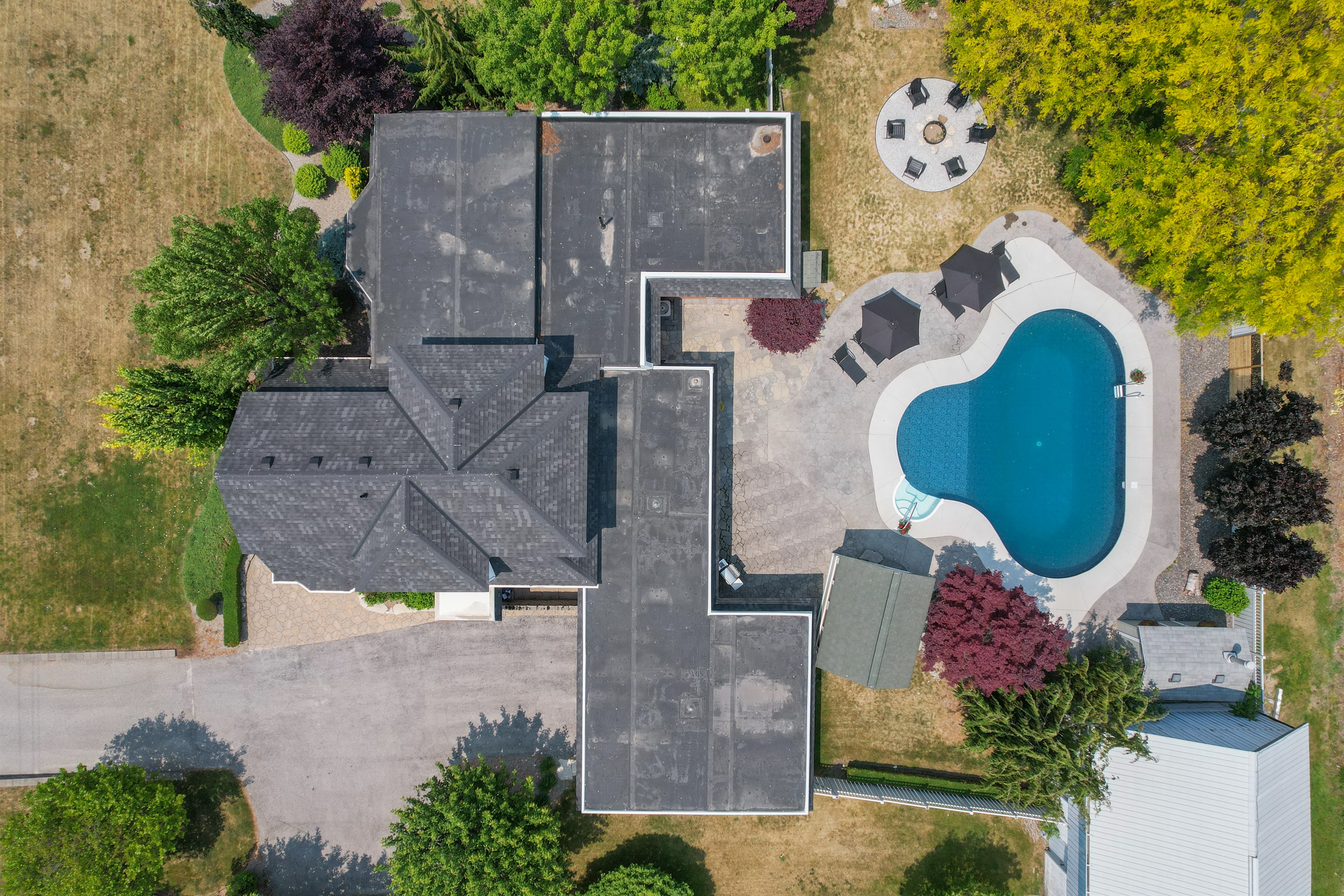 Aerial View of Exterior