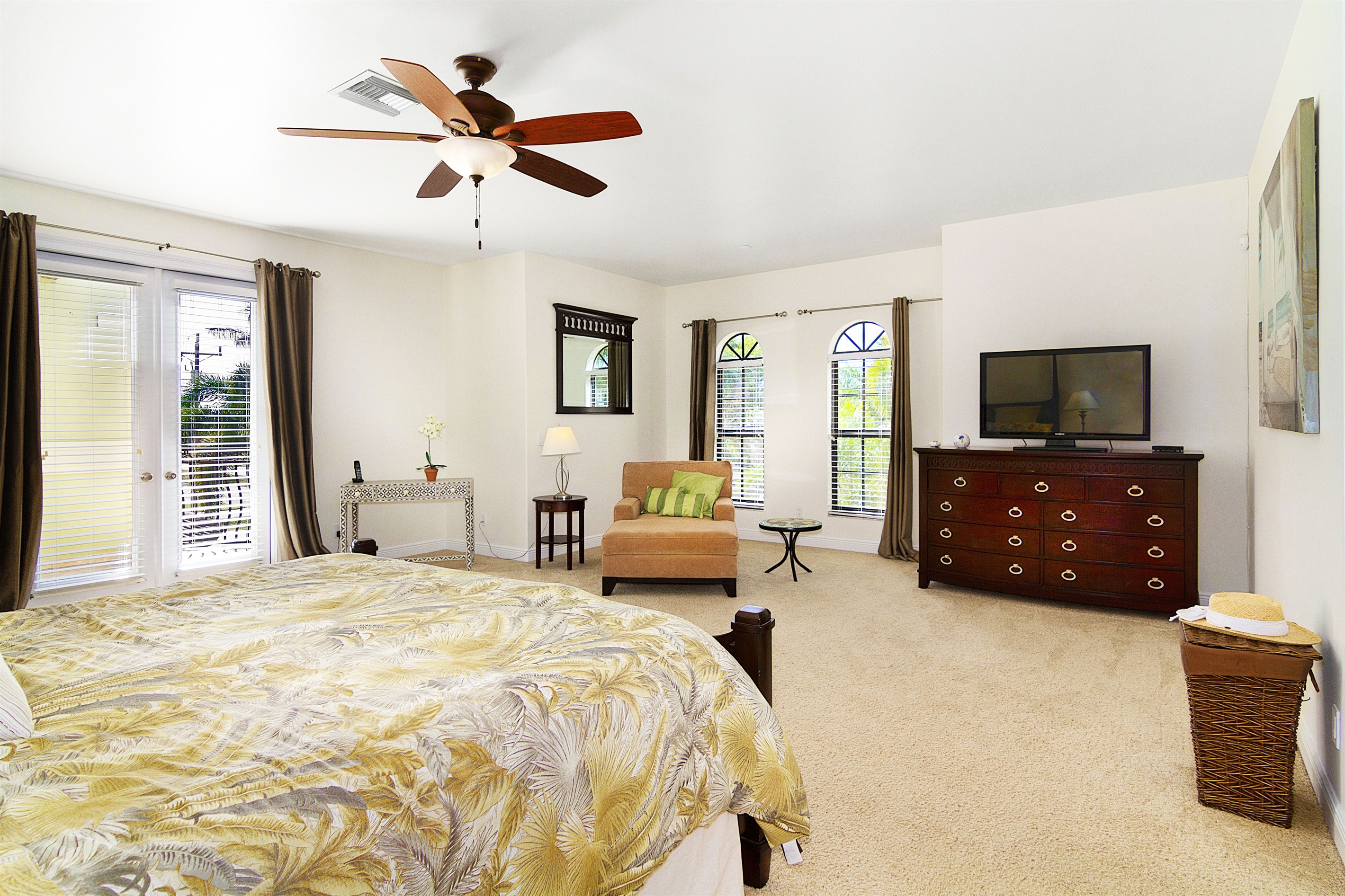 Master bedroom upstairs