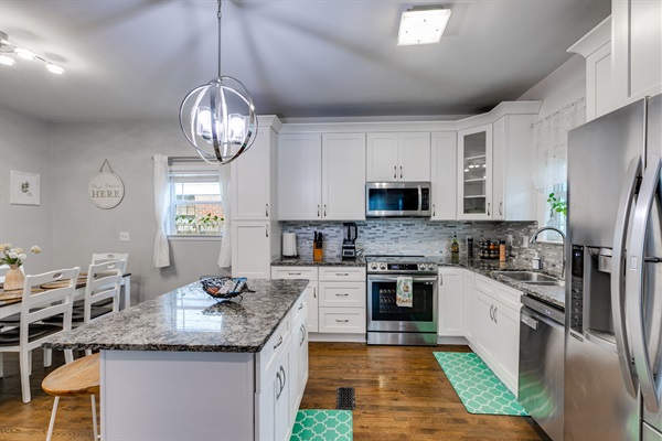 From cookie sheets to an Instant Pot, our kitchen is fully stocked for your culinary adventures.