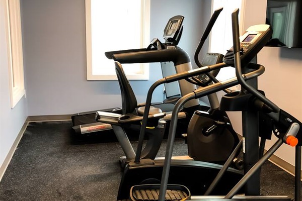 Workout area in clubhouse