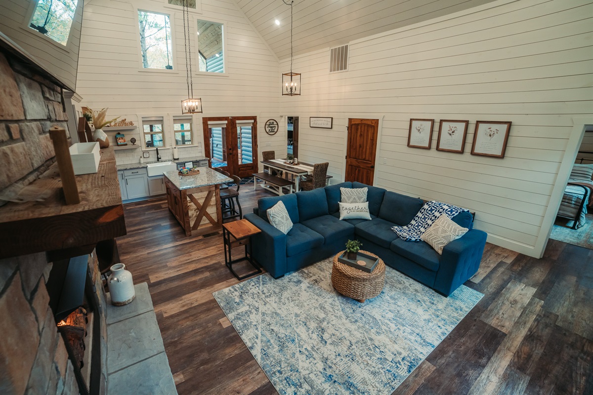 Open living area