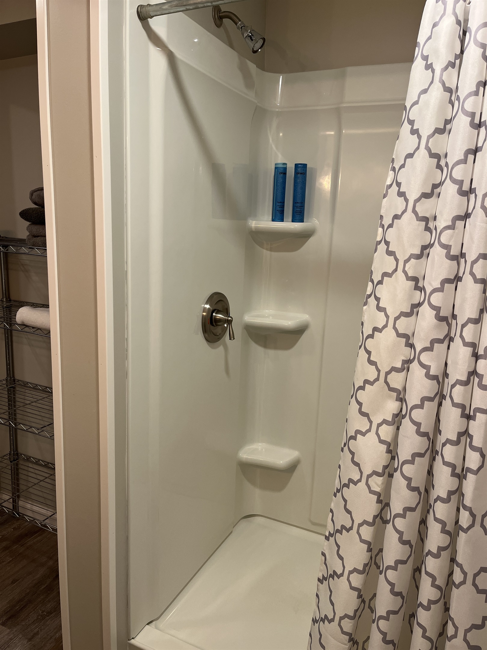 Lower level bath w/ shower