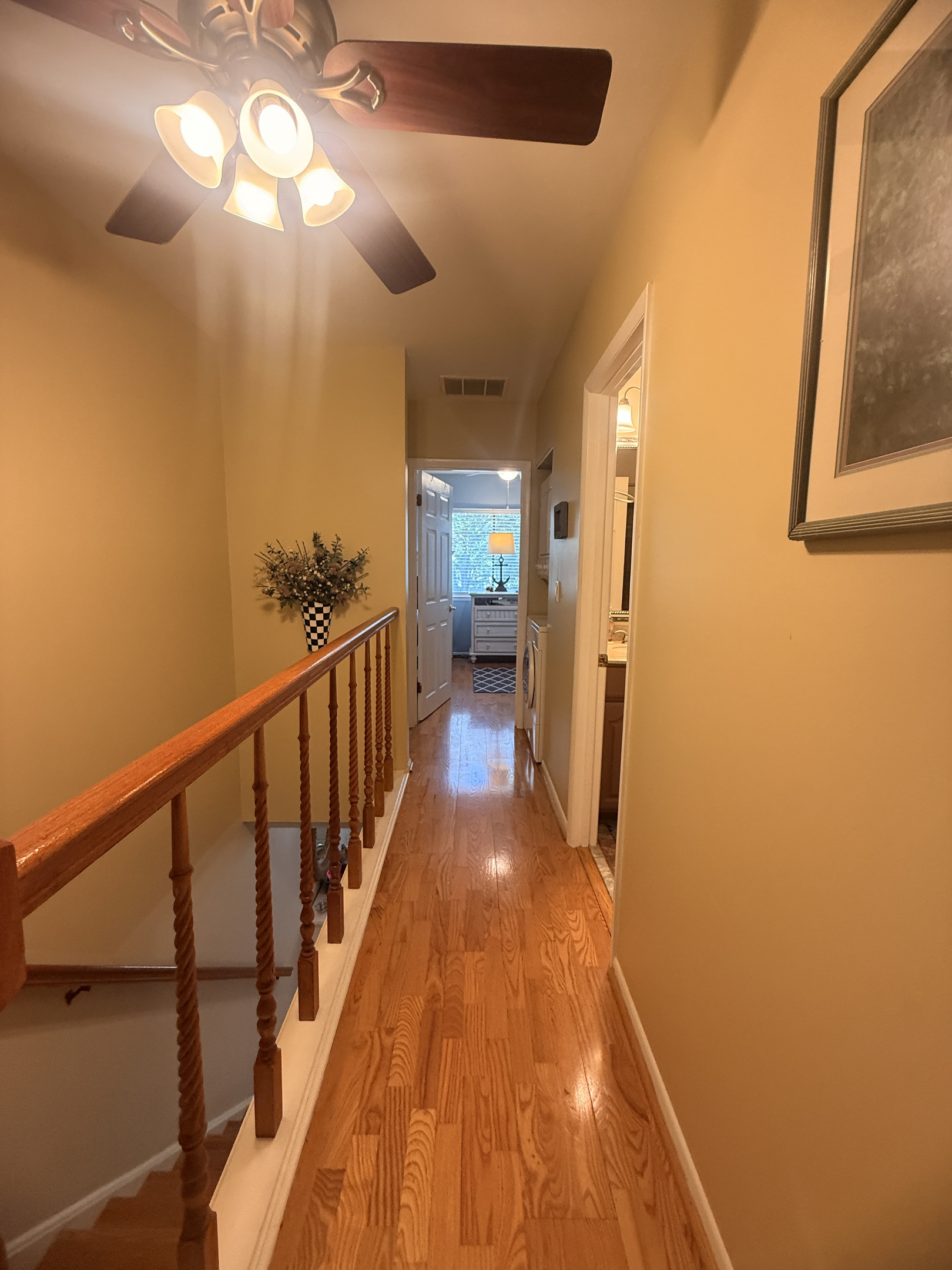 Upstairs landing