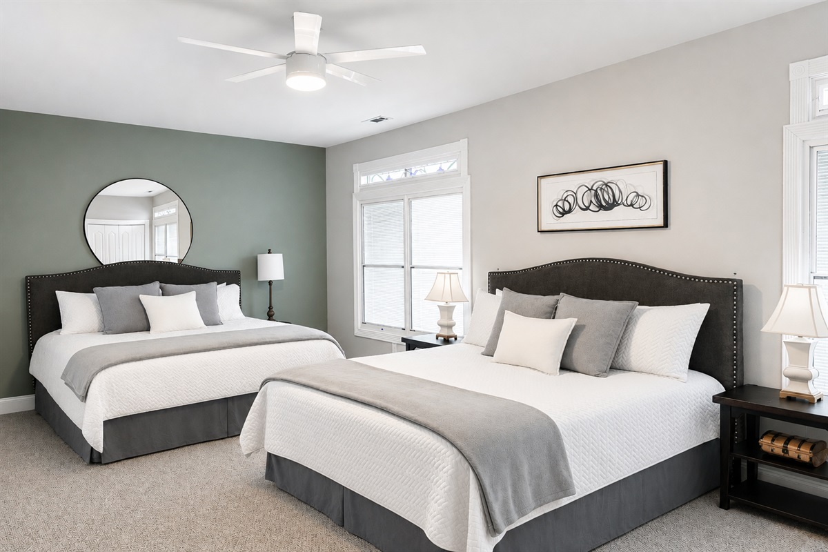 Rest peacefully in the 2 luxurious king-sized beds, designed for ultimate relaxation.