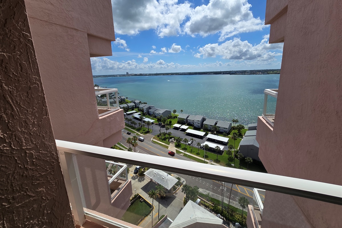 Units' street-facing balcony, off the kitchen