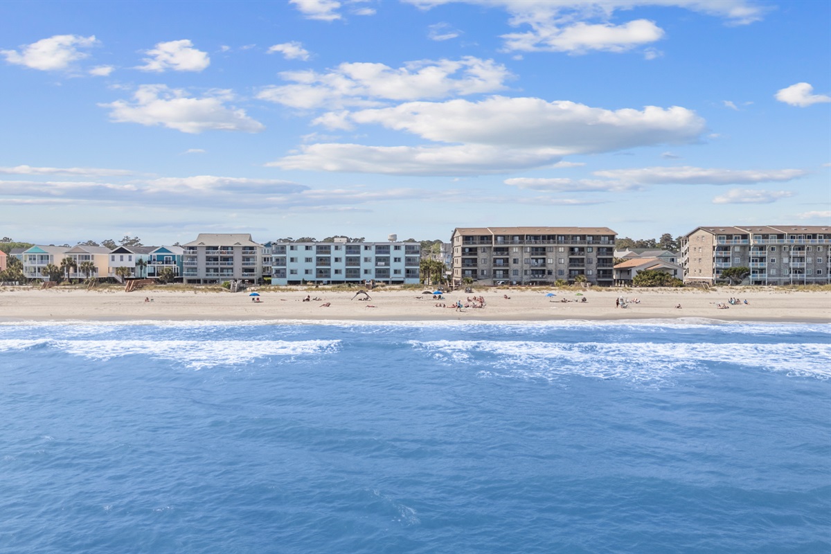 Plenty of beach space!