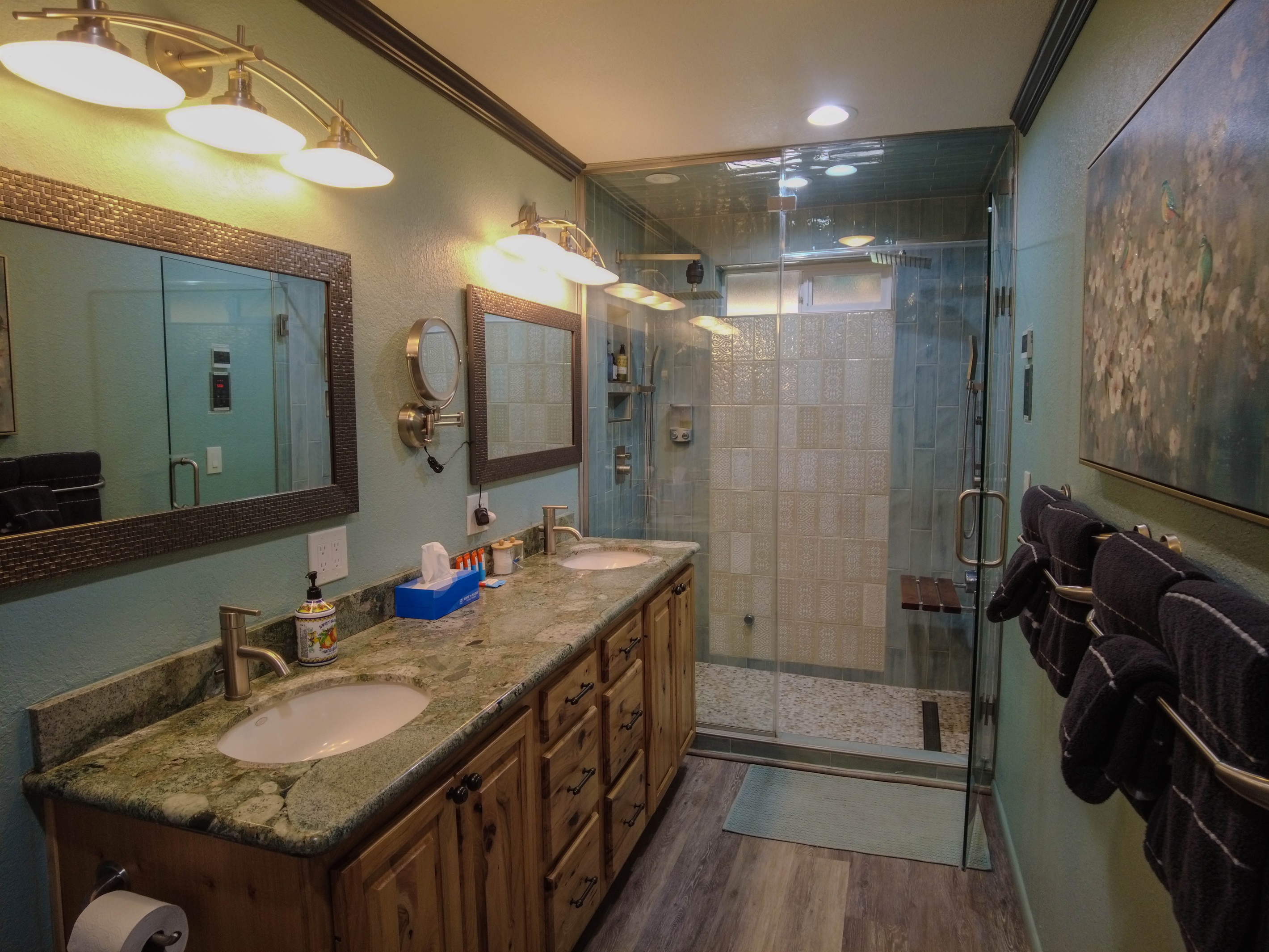 Master Bath with Steam Shower