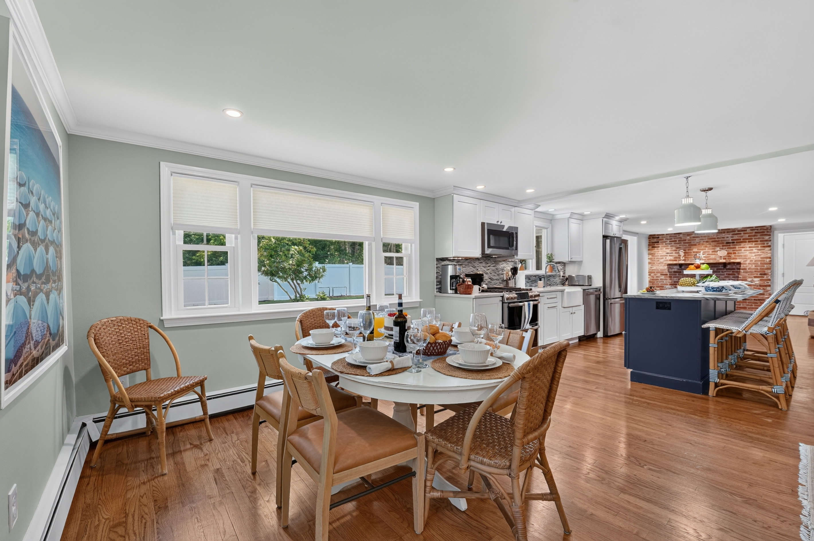 Gather, dine, and entertain in this spacious open-concept layout.