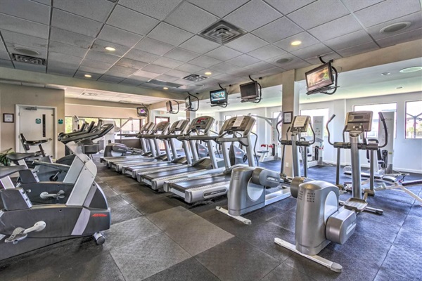 Fitness center - included with your stay