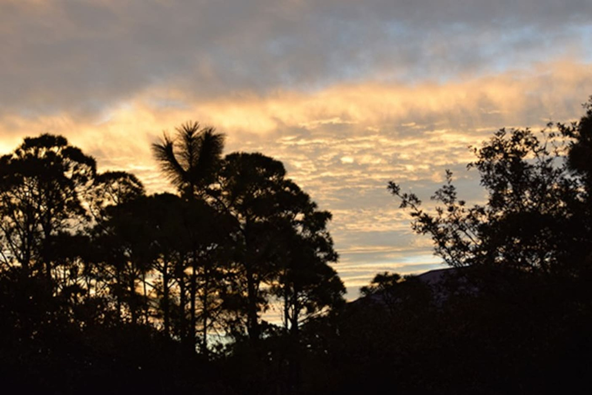 Your queen bedroom has its own front-row seat to the Gulf sunset &mdash; two decks, two perfect angles, same sky.