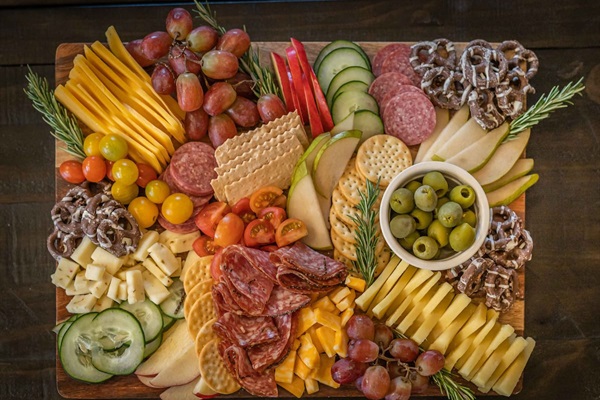 Pre-order Your "Savory" Charcuterie Board - Contact Your Host Anytime for a fresh board delivered to your door.
(6-8 Person board featured other sizes available)