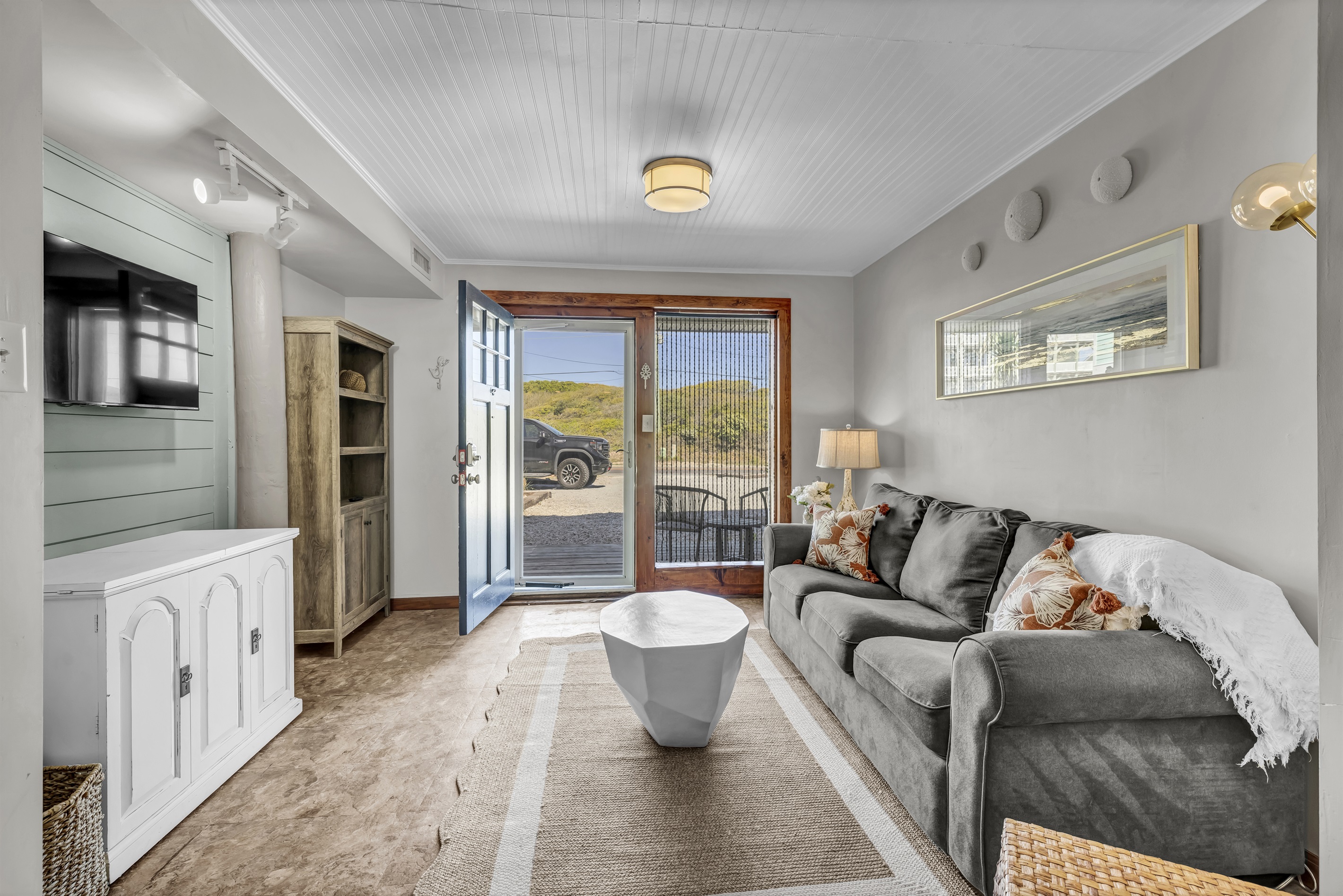 Basement Apartment Living Room