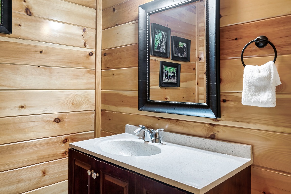 Refresh and reset in a spa inspired bathroom where long showers and quiet moments feel indulgent.