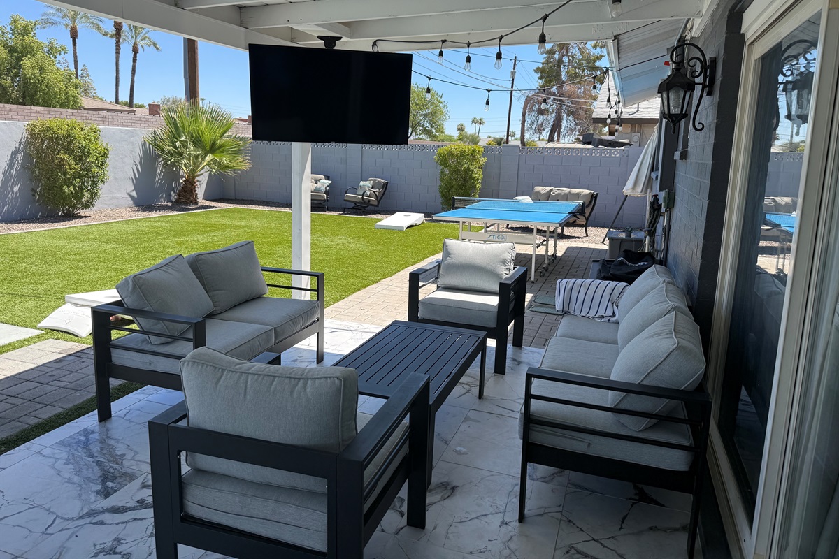 Turn up the fun with a backyard movie night or late-night Netflix binge under the Arizona sky.