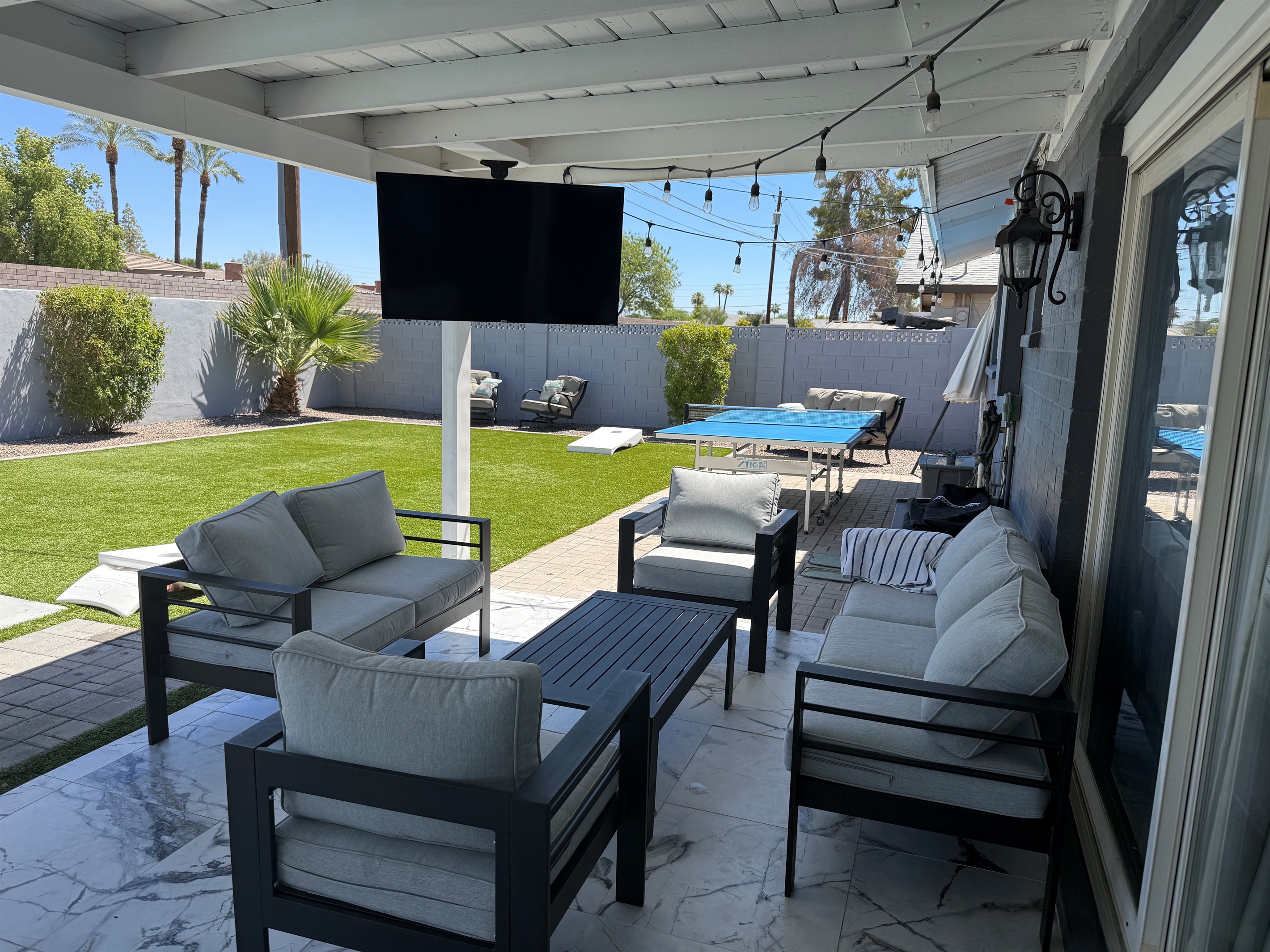 Turn up the fun with a backyard movie night or late-night Netflix binge under the Arizona sky.