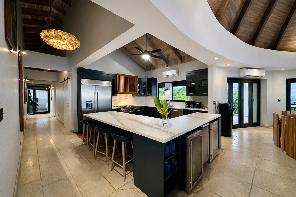 Large Gourmet Kitchen 