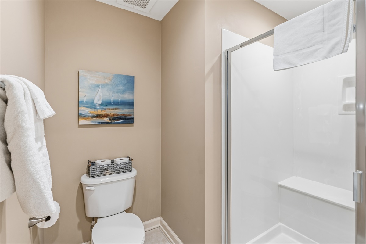 Main Bath - Glass Walk-in Shower