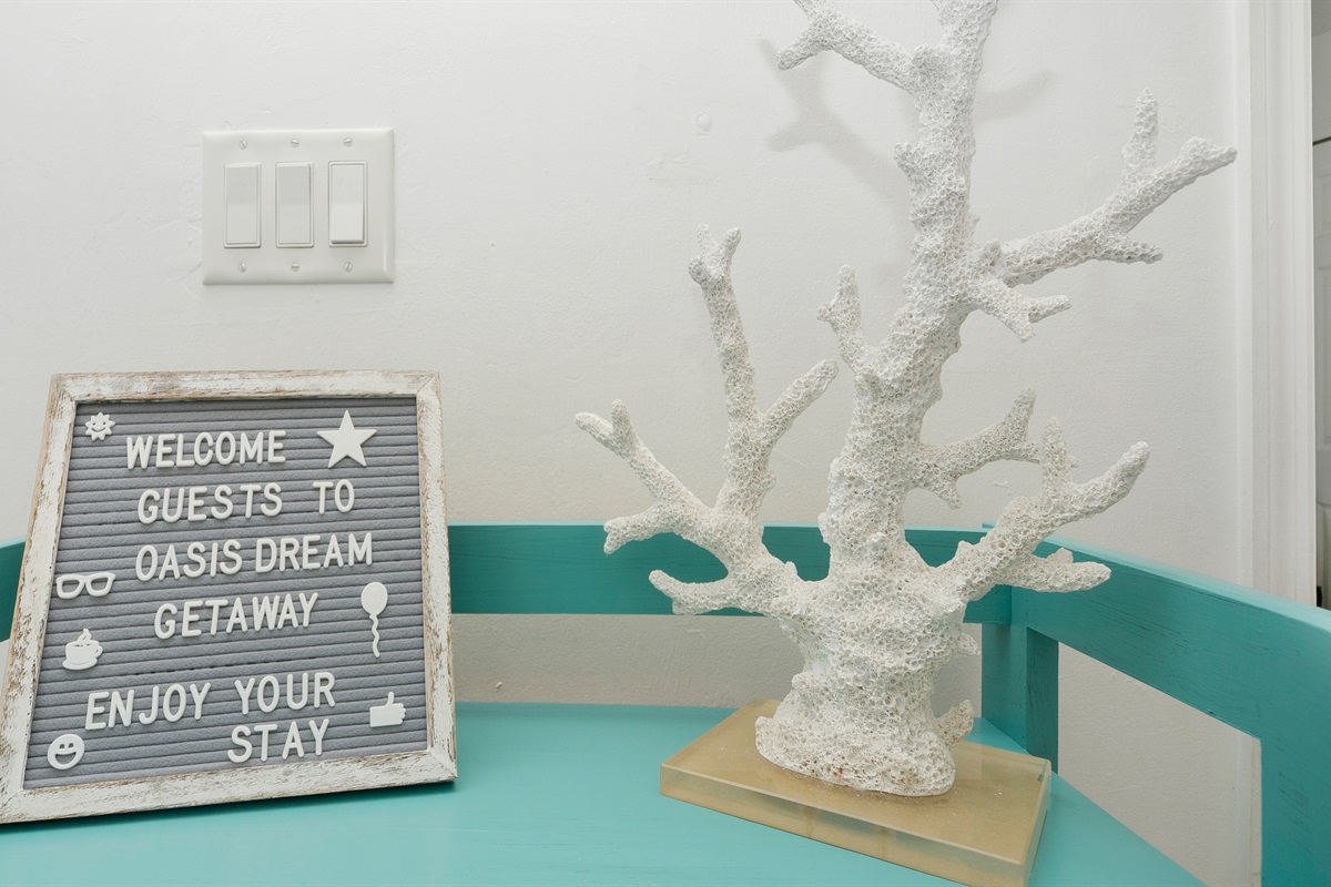 Welcome to your Oasis Getaway