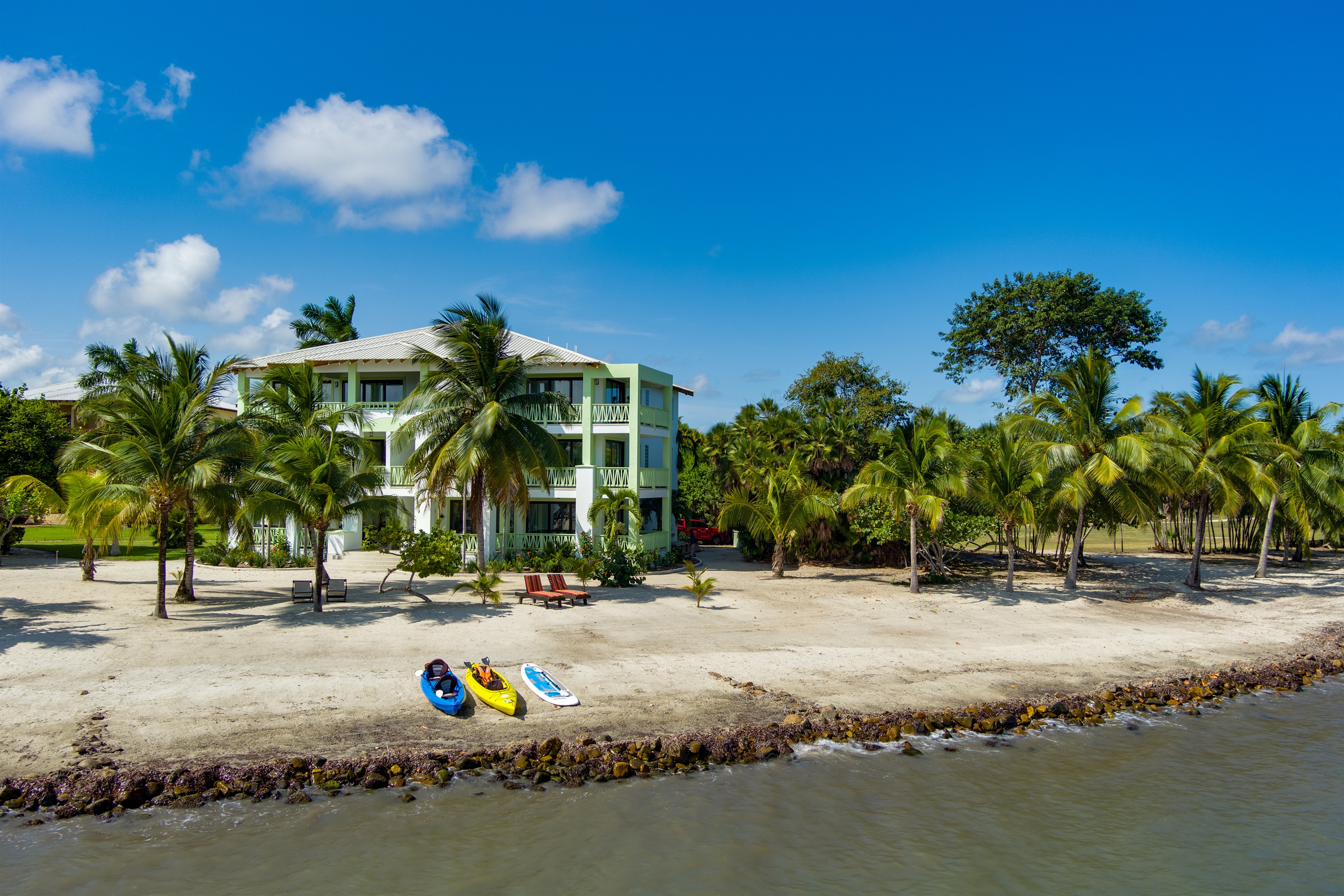 Beach, Kayaks and Villas