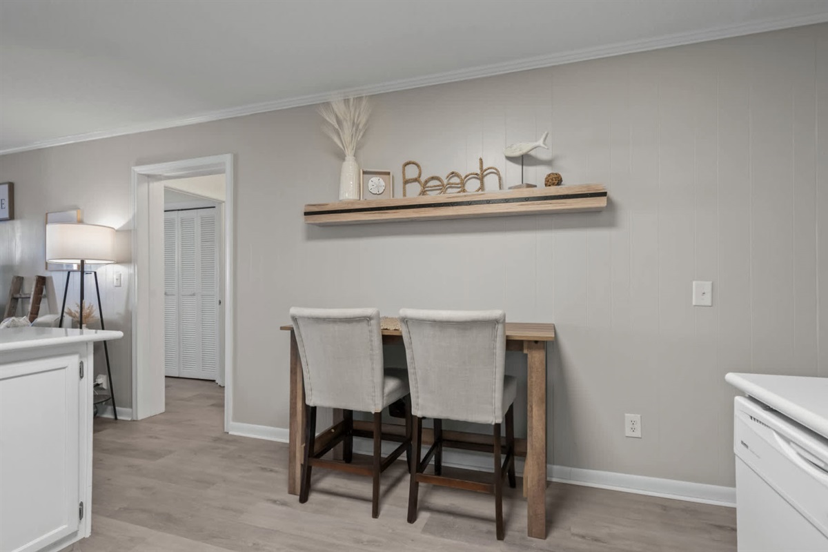 Seating Perfect for Dining or Use as a Workspace
