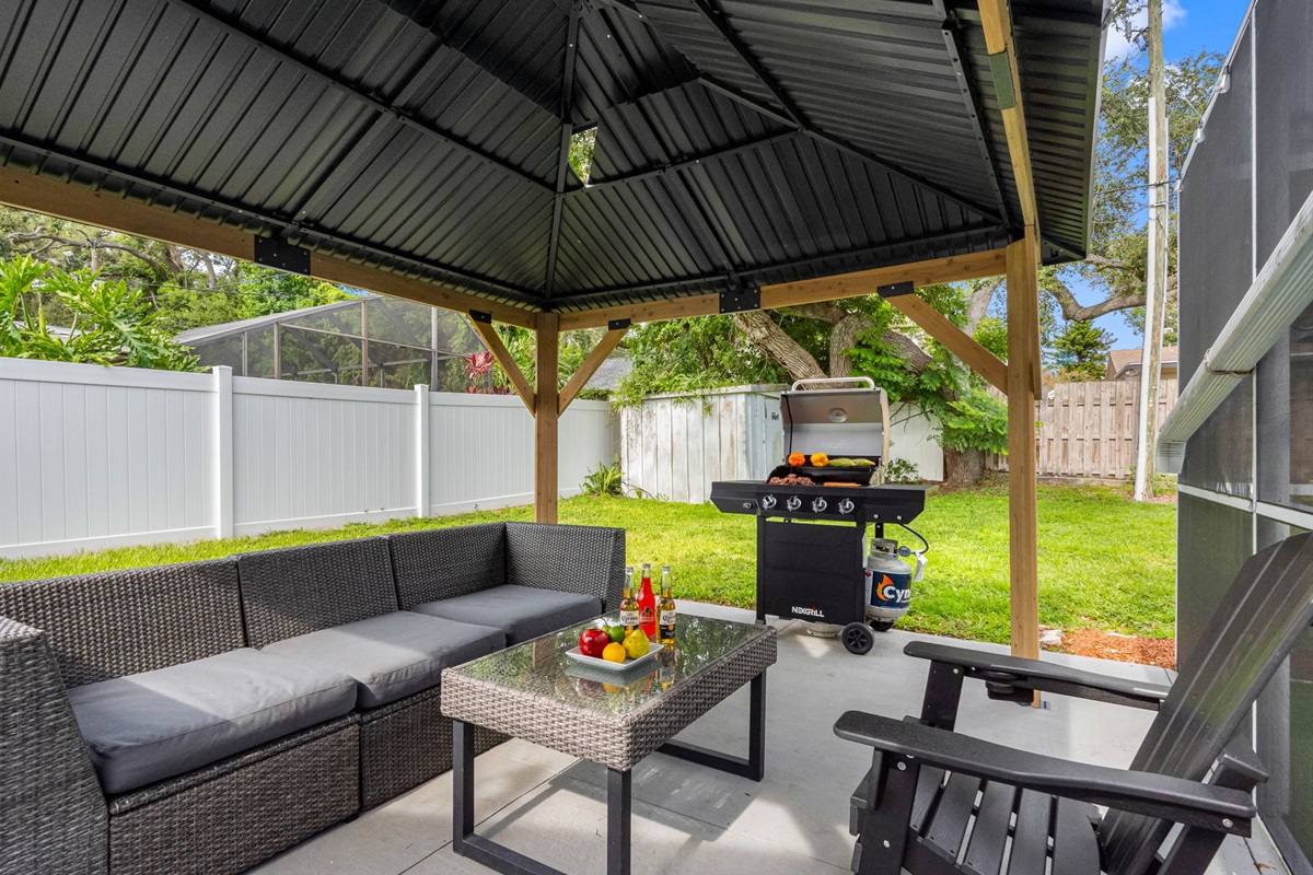 Whether you're escaping the midday sun or winding down after a swim, this lounge space provides the perfect blend of relaxation and convenience.