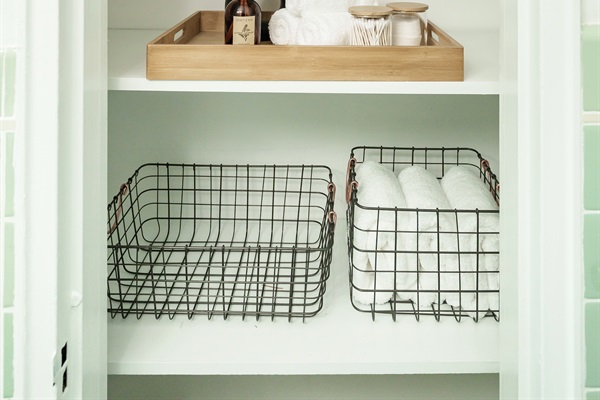 Bathroom shelving | storage for personal items