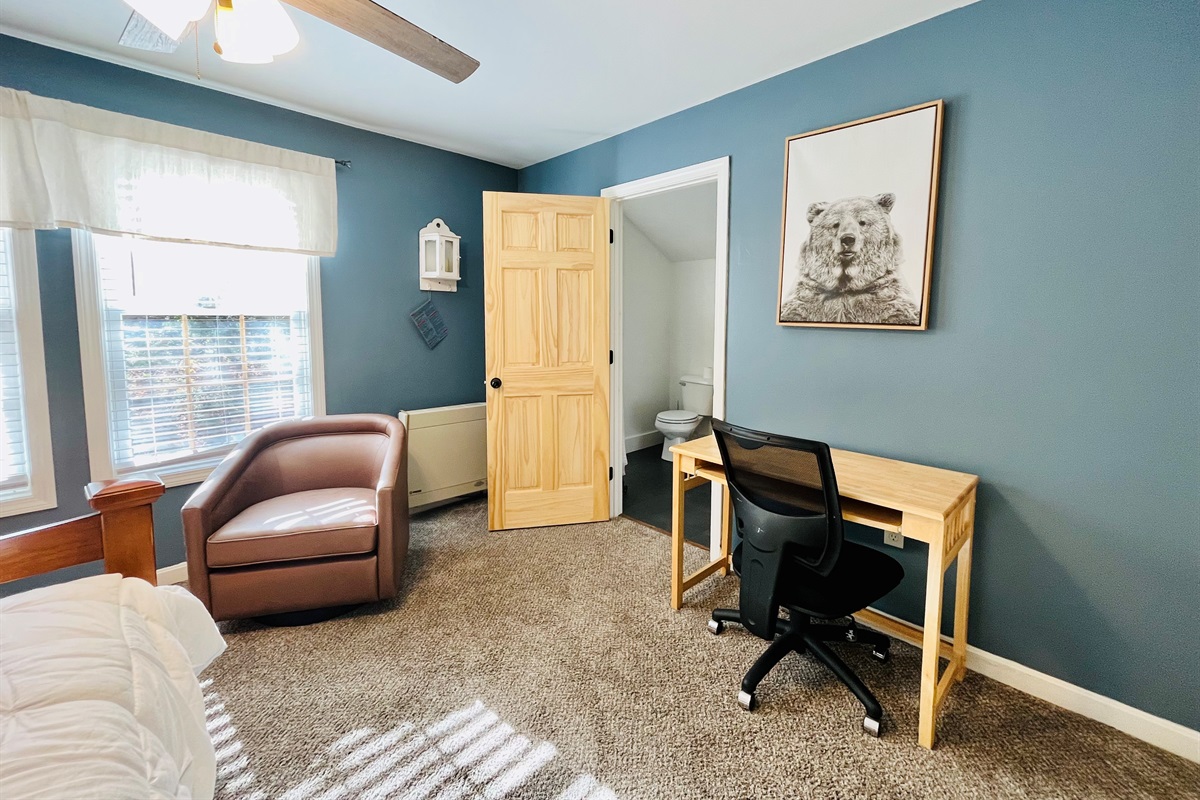 Work from home while staying away for a few days.