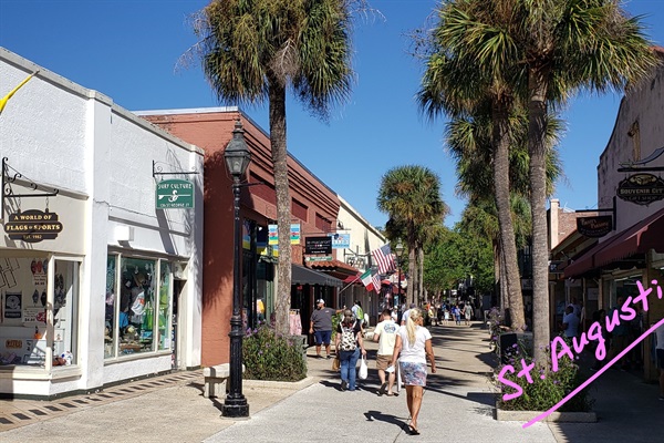 St. George Street  shops & restaurants