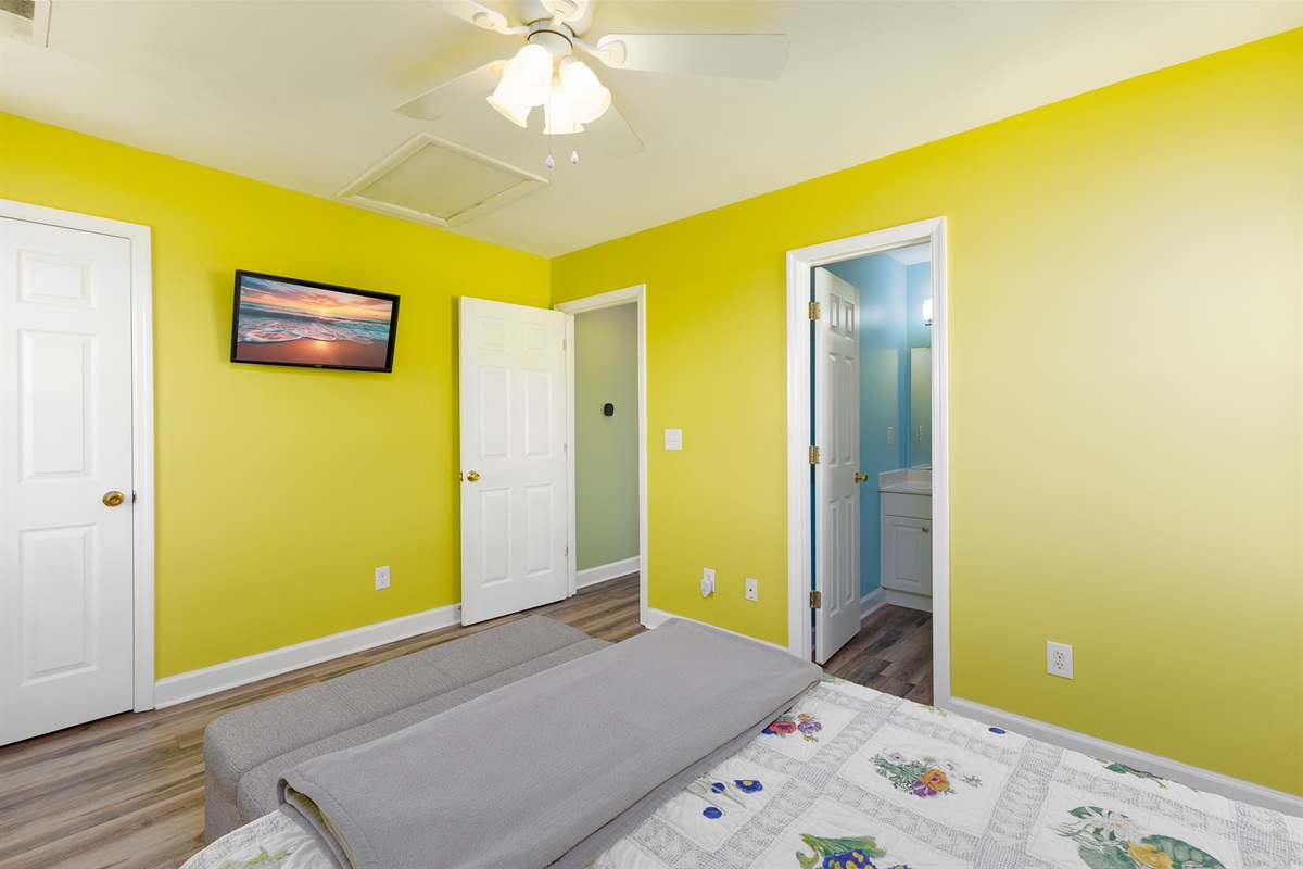 Upstairs master bedroom