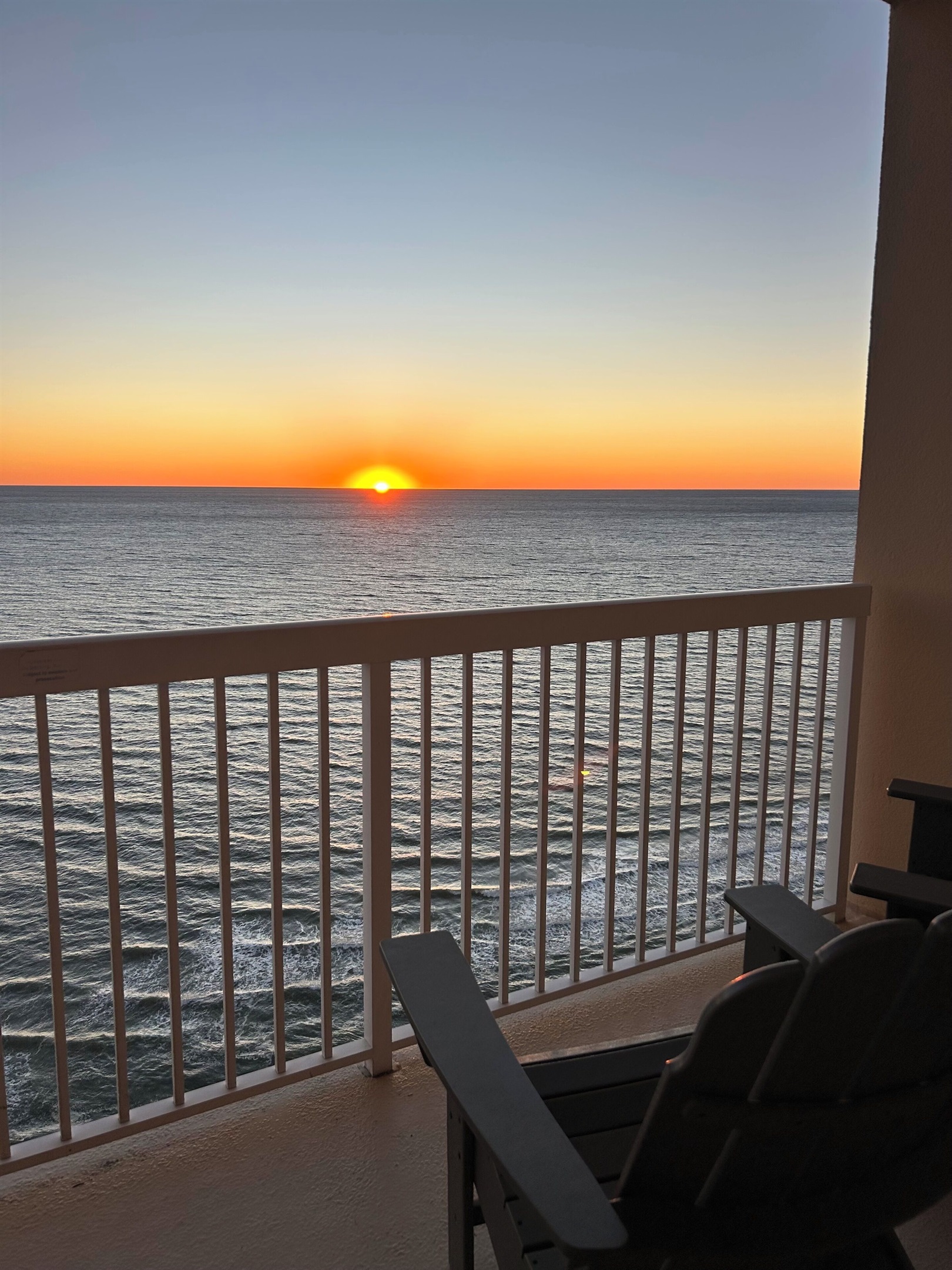 View from our Balcony