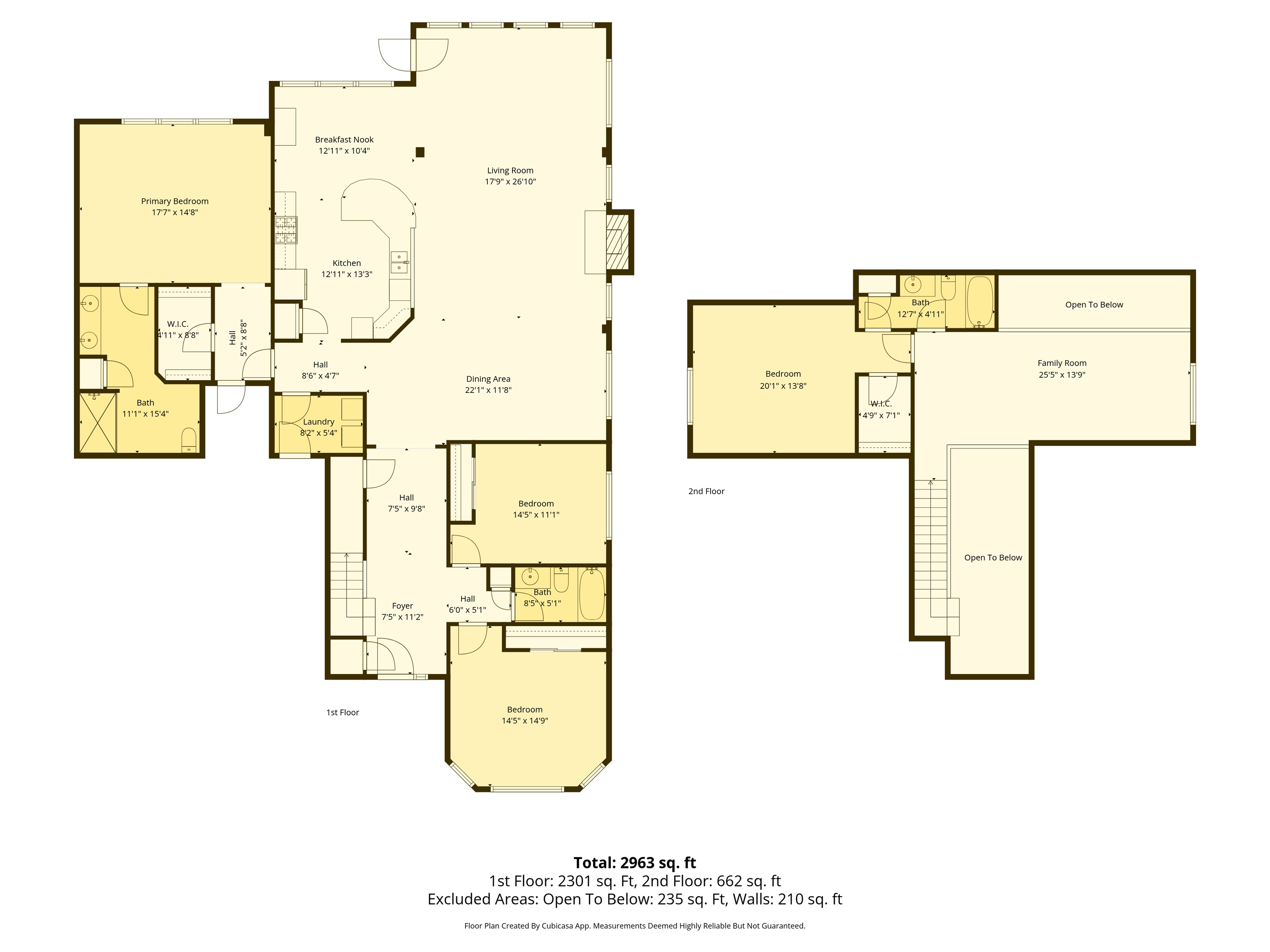 Split floor plan for maximum privacy. Two levels, 2,950 sqft/274 sqm of luxury space!
