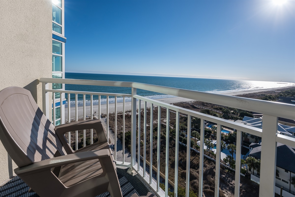 Amazing View from the Balcony!