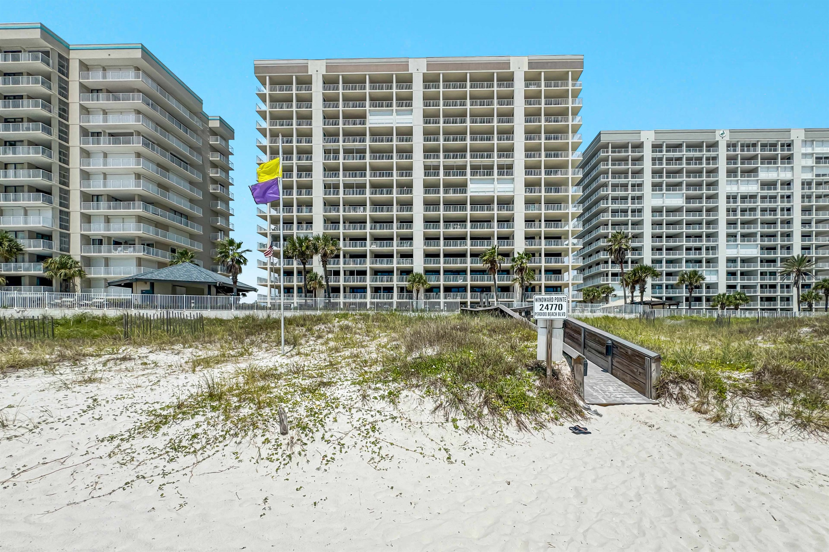 Experience the thrill of waking up to the ocean steps from your condo. This beachfront building is your gateway to the perfect vacation.